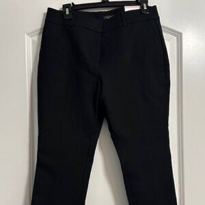 Ann Taylor Factory Signature Ankle Length Women's Black Dress Pant